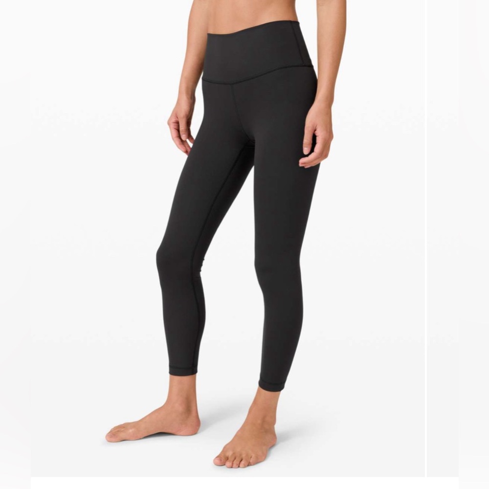 Lululemon Wunder Under High-Rise Tight 25" *Full-On Luxtreme Black size 16